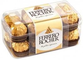 Chocolate Ferrero En Caja Transparente